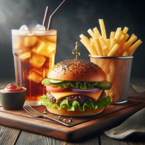 Hamburguesa Clásica (Combo)