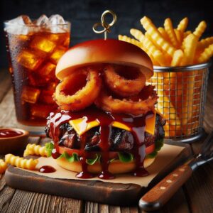 Hamburguesa BBQ (Combo)