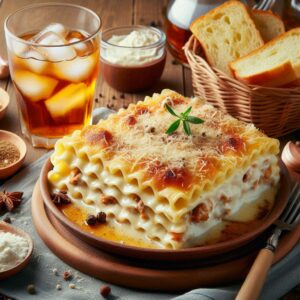 Pasticho en Salsa Blanca (Combo)